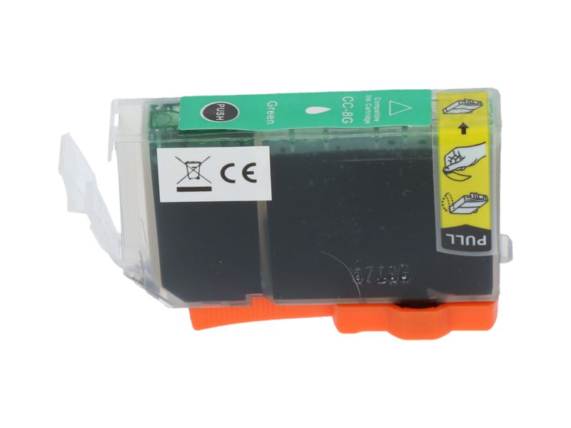 Cartouche d'encre PrintAbout compatible Canon CLI-8G - Vert