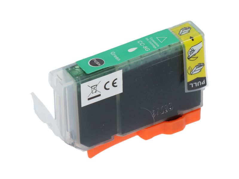 Cartouche d'encre PrintAbout compatible Canon CLI-8G - Vert