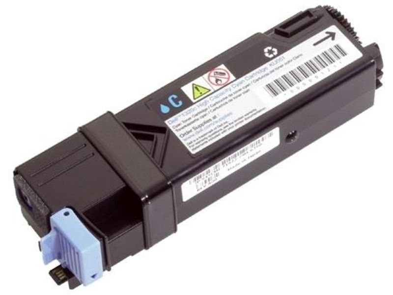 Dell Toner Cyan, 2.500 Page Capacity (FM065)