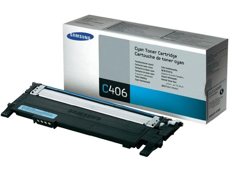 Cartouche toner Samsung CLT-C406S - Cyan