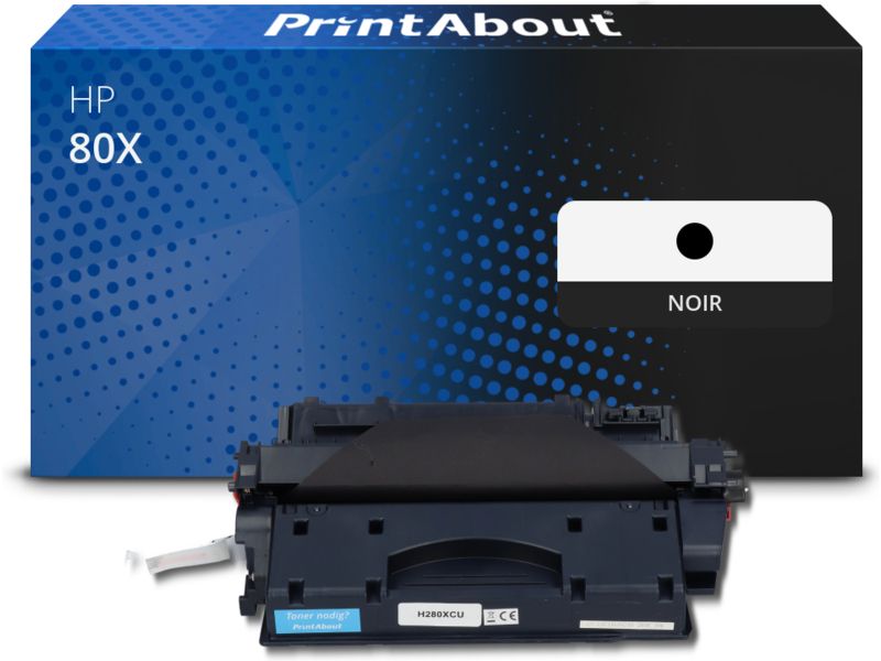 PrintAbout Compatible HP 80X (CF280X) Black Toner - High Capacity