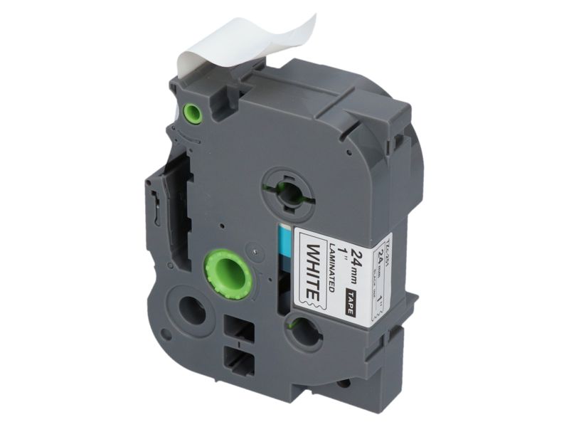 Cintas compatibles para Brother TZe-251 (24 mm x 24 mm) - Negro sobre blanco