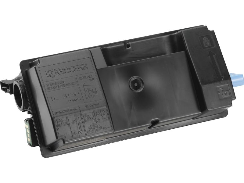 Kyocera TK-3130 Toner, Black, 25,000 Page Yield