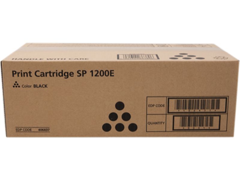 Cartouche de toner Ricoh SP-1200E Noire - 406837