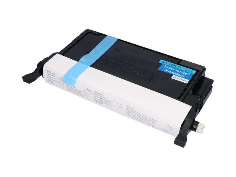 Toner Samsung CLT-C5082L (SU055A) Compatible - Cyan - Grande Capacité
