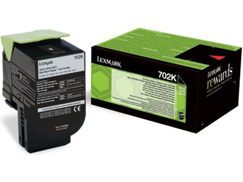 Lexmark 702K Black Toner
