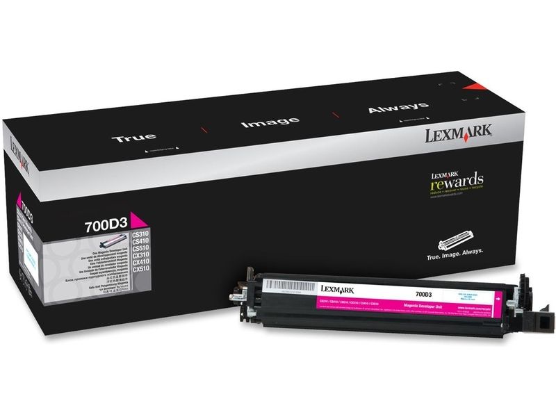 Lexmark 70C0D30 (700D3) Magenta Developer