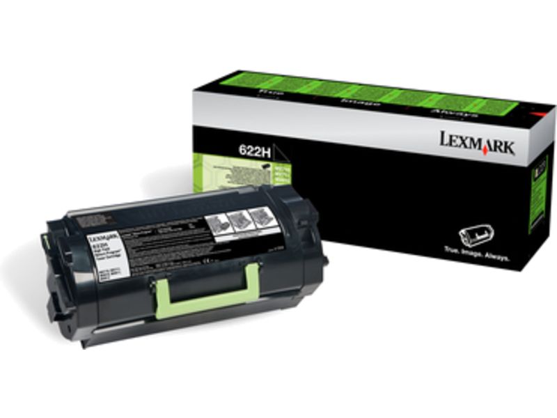 Toner Lexmark Noir de Grande Capacité 62D2H00 (622H)
