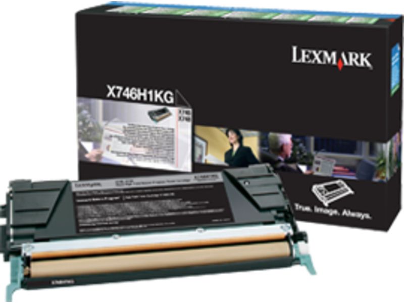 Toner Lexmark X746H1KG Noir - Grande capacité