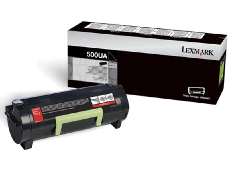 Lexmark 50F0UA0 Toner, Black, 500UA