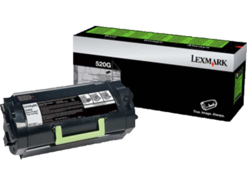 Lexmark 52D0XA0 (520XA) - Black - Toner - High Capacity
