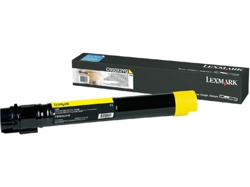 Lexmark C950X2YG - Jaune - Toner - Grande capacité