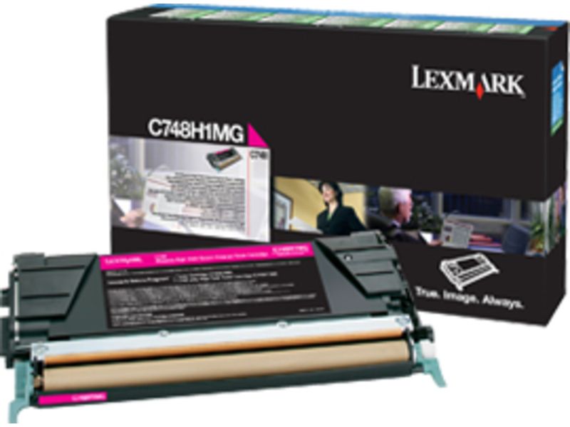 Lexmark C748H1MG Magenta Toner - High Capacity