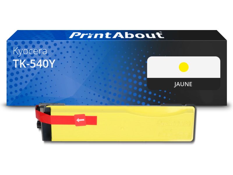 Toner compatible Kyocera - Jaune (TK-540Y) PrintAbout