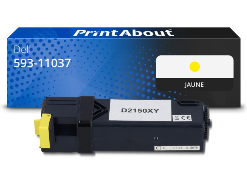 PrintAbout Compatible Dell Toner 593-11037 (NPDXG) - Yellow