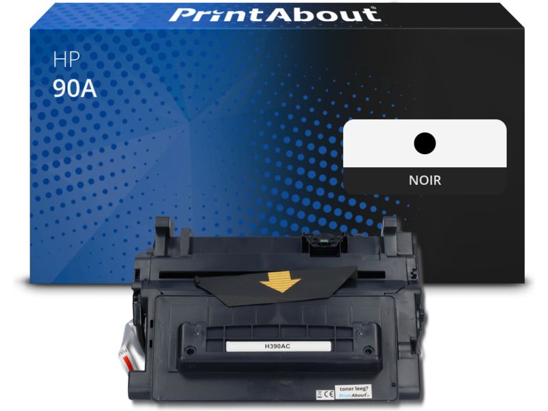 Toner compatible HP 90A - Noir