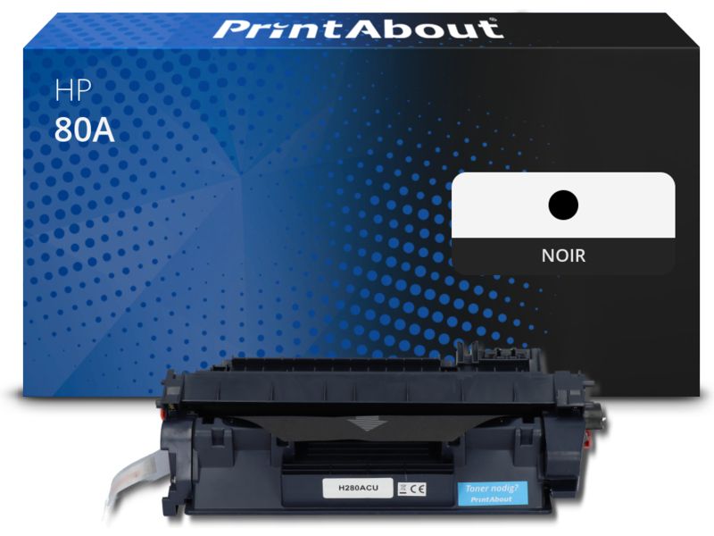 Toner compatible PrintAbout HP 80A (CF280A) Negro
