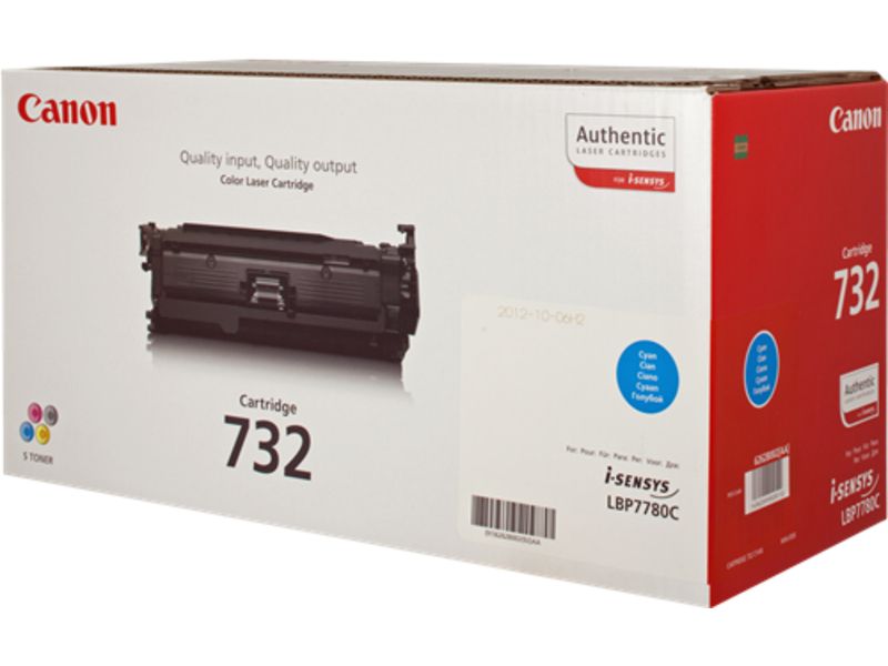 Cartouche toner Canon 732C Cyan