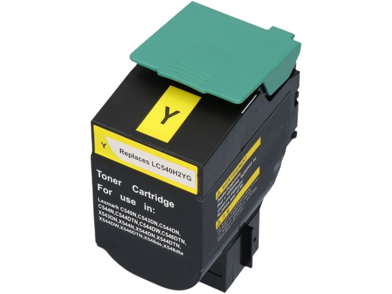 Cartouche toner Lexmark C540H1YG, Jaune, Grande capacité par PrintAbout