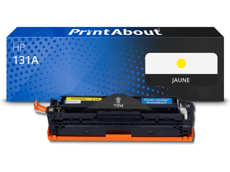 Cartouche d'imprimante compatible PrintAbout HP 131A (CF212A) Jaune