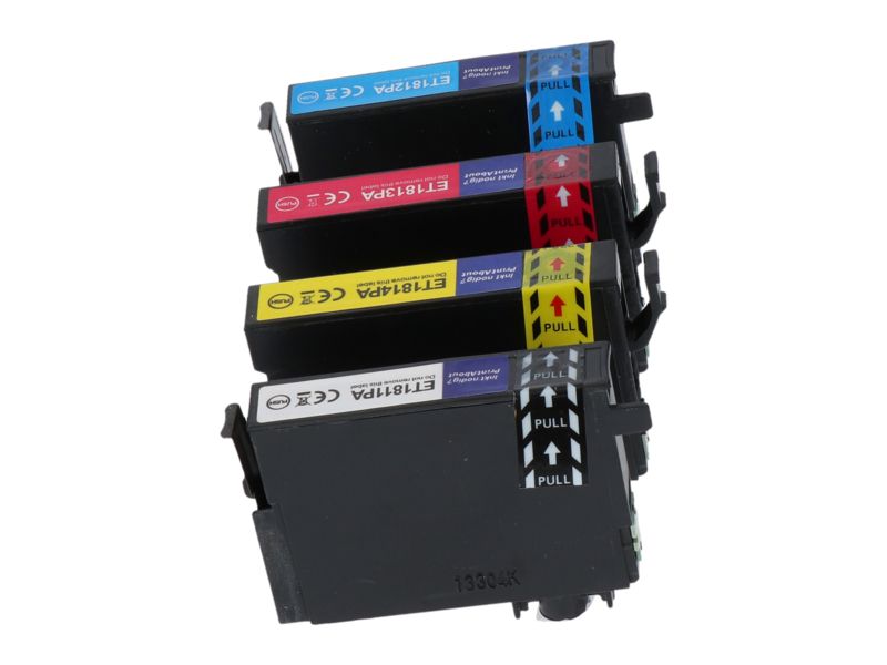 Epson 18XL Compatible Cartridge (T1816) - 4 Colors - High Capacity - Multipack