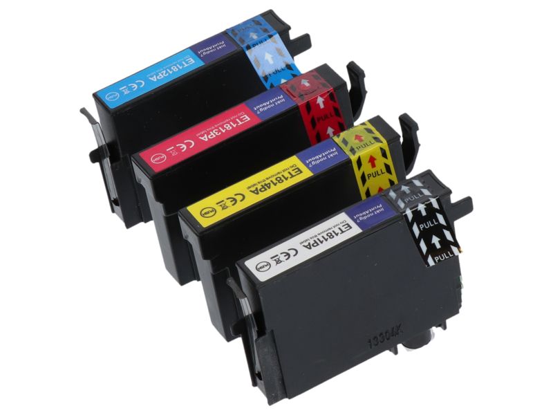 Epson 18XL Compatible Cartridge (T1816) - 4 Colors - High Capacity - Multipack