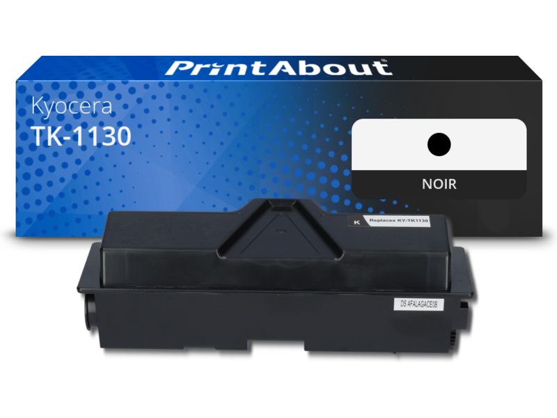 Tonere PrintAbout Compatible Kyocera TK-1130 - Noir