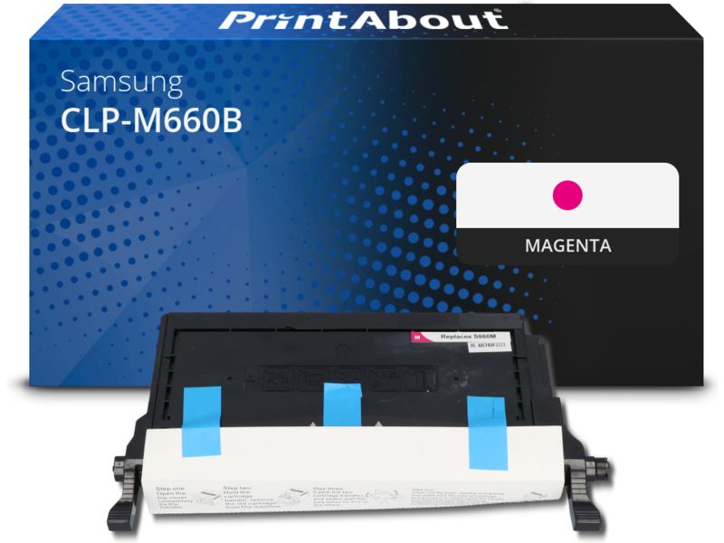 PrintAbout Samsung CLP-M660B (ST924A) Compatible Toner - Magenta