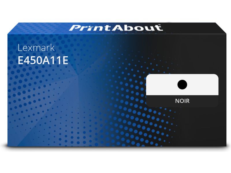 Toner Lexmark Compatible E450A11E - Noir