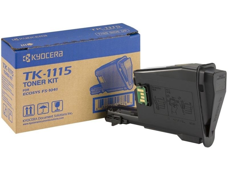 Kyocera TK-1115 Toner - Black - 1600 Page Yield