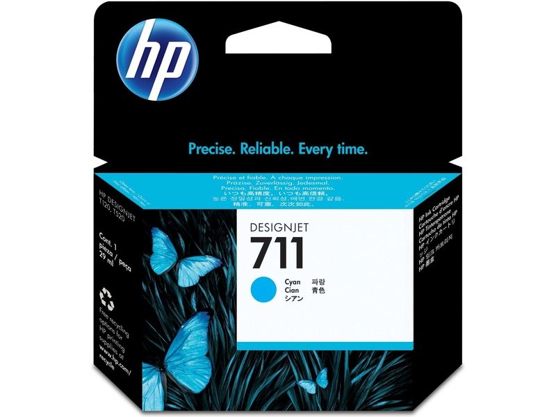 Cartouche d'encre HP cyan (CZ130A)