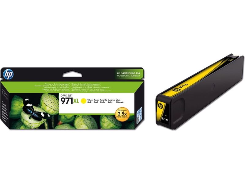Cartuchos de tinta HP 971XL Amarillo - Alta capacidad