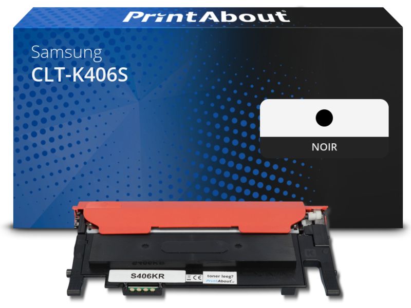 Toner Samsung CLT-K406S (SU118A) de PrintAbout - Negro