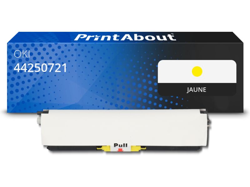 Toner PrintAbout compatible OKI - Amarillo (44250721)