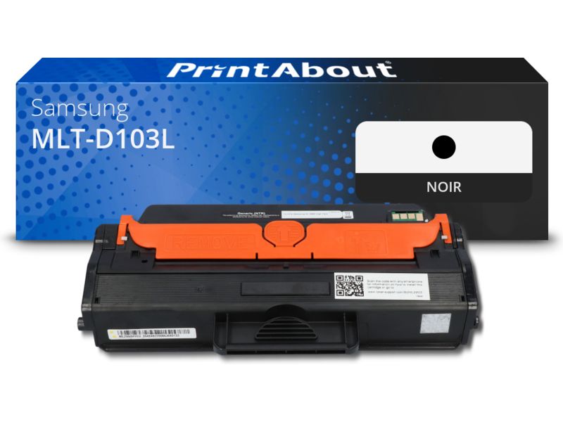 Toner Samsung MLT-D103L (SU716A) Compatible - Noir - Grande Capacité