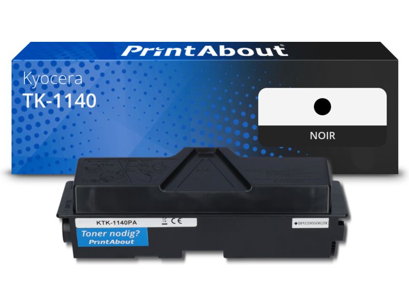 Kyocera TK-1140 Toner, Black - PrintAbout