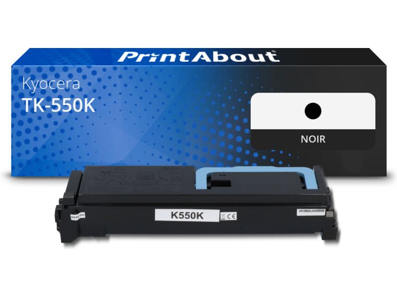 Toner compatible Kyocera TK-550K - Noir