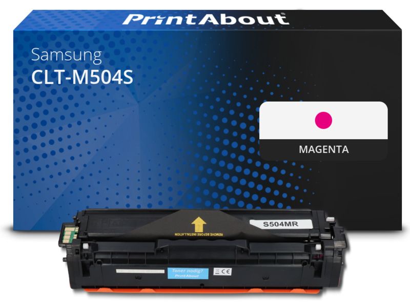 Samsung CLT-M504S (SU292A) Magenta Toner by PrintAbout
