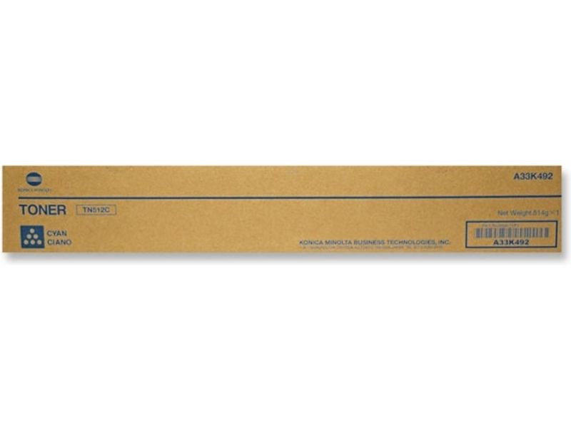 Toner Konica Minolta A33K452 (TN-512C) Cyan