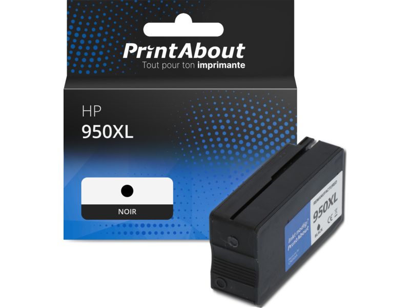 Cartouche PrintAbout HP 950XL compatible - Noir - Grande capacité