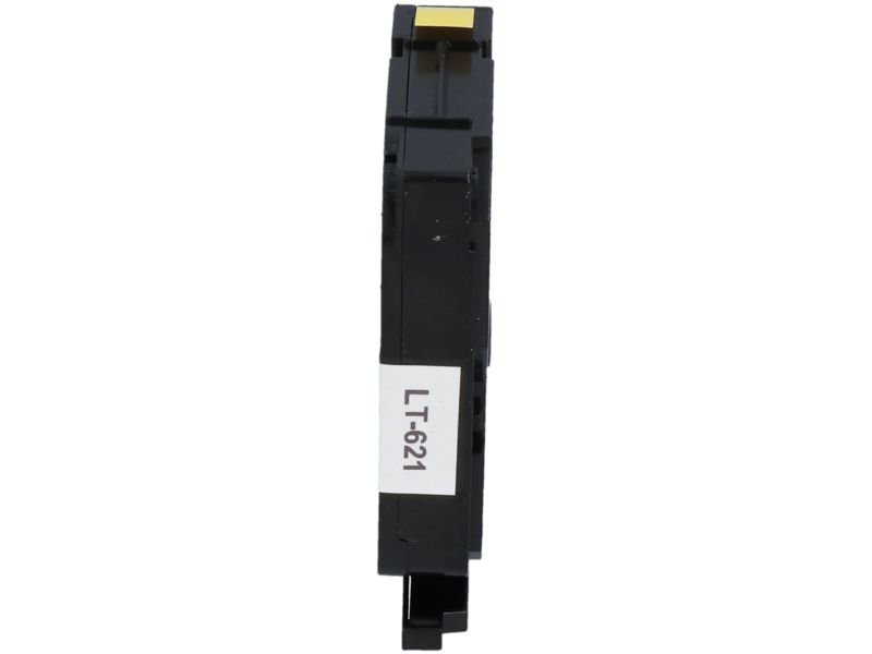 Ruban compatible Brother TZe-621 - 9 mm - Noir sur jaune