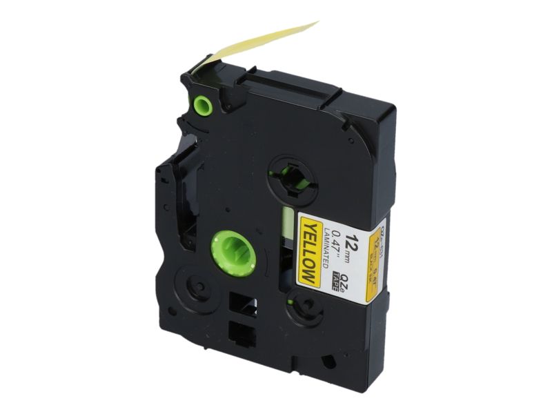 Cintas compatibles para Brother TZe-631 - 12 mm - Negro sobre amarillo