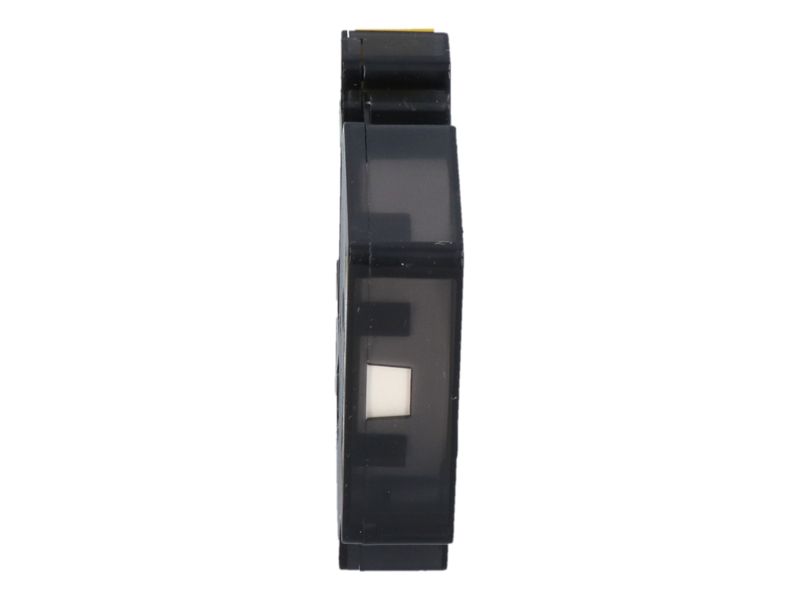 Tinta compatible Dymo PrintAbout (S0720580) - 12 mm - Negro sobre amarillo