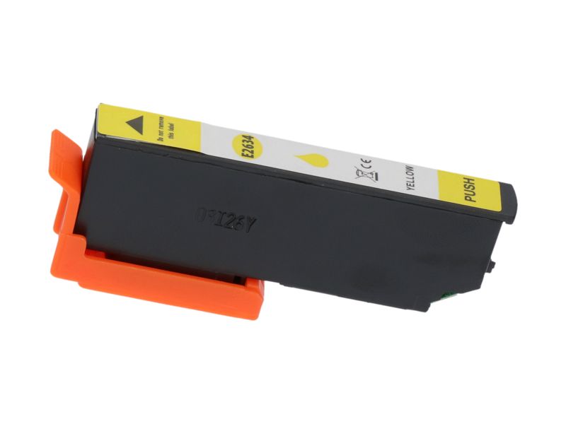 Cartouche compatible Epson 26XL (C13T26344012) - Jaune - Grande capacité