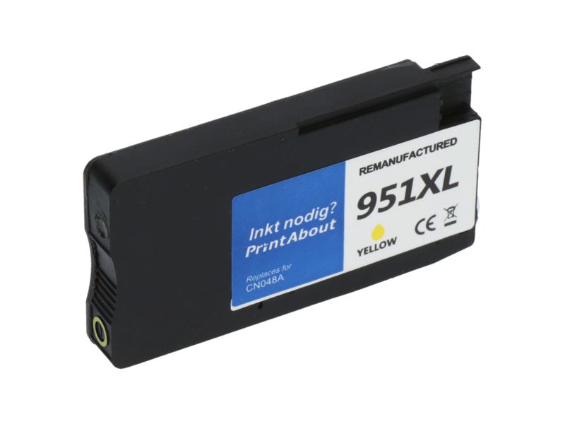 Cartouche compatible PrintAbout HP 951XL - Jaune - Grande capacité