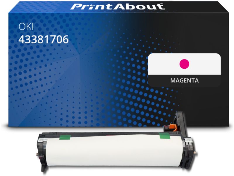 OKI Tambour Cartridge, Magenta (43381706)