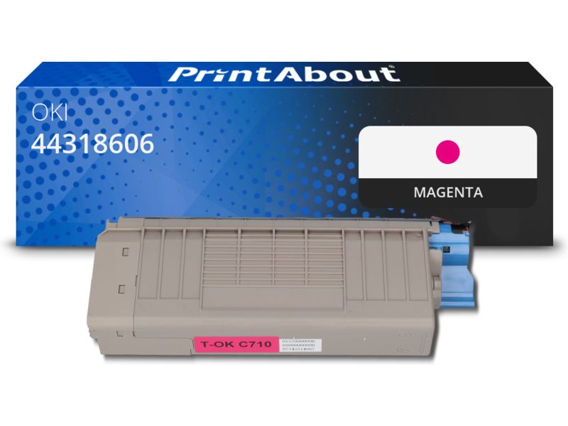 Toner compatible PrintAbout - Magentă (44318606)