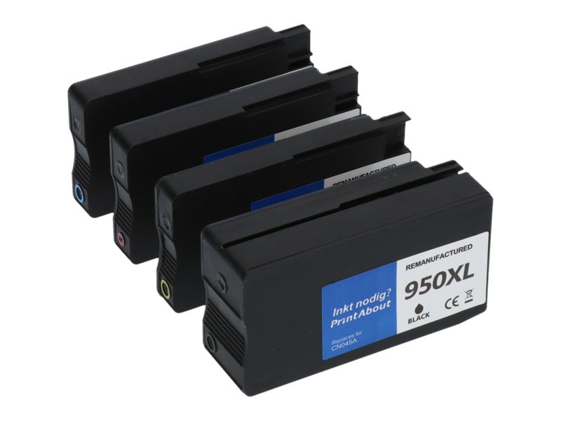 Cartouche compatible PrintAbout HP 950/951XL (C2P43AE) - 4 couleurs - Grande capacité - Multipack