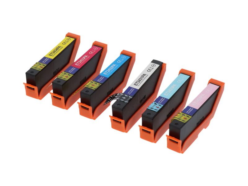 Cartouche compatible Epson 24XL (T2438) - 6 couleurs - Grande capacité - Multipack par PrintAbout