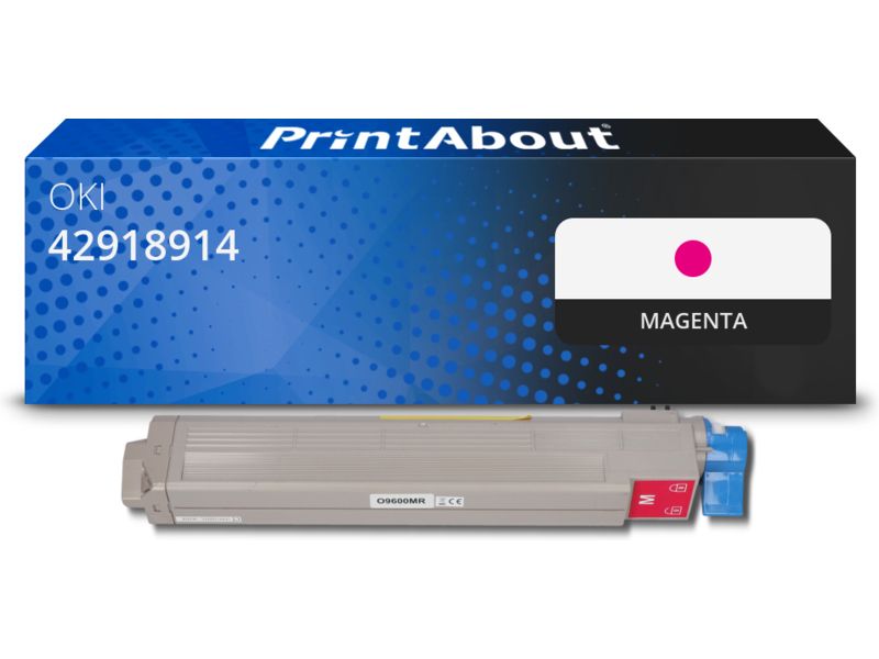PrintAbout OKI Compatible Toner - Magenta (42918914, 16,500 Pages)